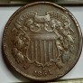 JAV 2 Centai 1864 (48.) JAV 2 Centai 1864 (48.)