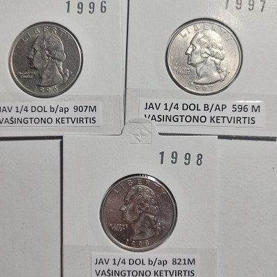 JAV KETVIRČIŲ RINKINYS