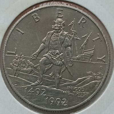 JAV. 1/2 dolerio 1992 m.