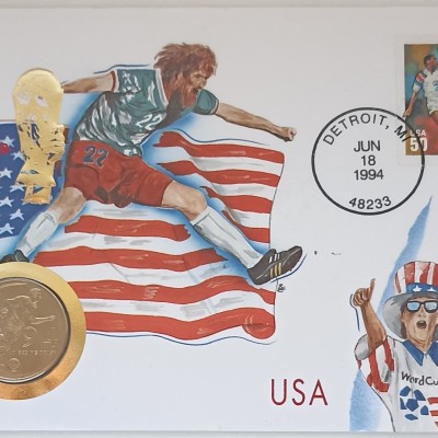 JAV. 1/2 dolerio 1994 m. Voke.