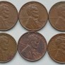 JAV. 1 centas. 6 vienetai. JAV. 1 centas. 6 vienetai.