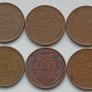 JAV. 1 centas. 6 vienetai. JAV. 1 centas. 6 vienetai.