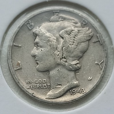 JAV. 1 Daimas. 1943 m. Sidabras