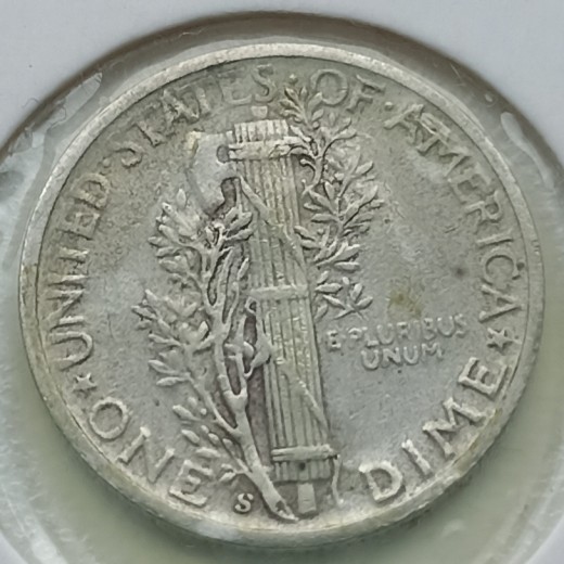 JAV. 1 Daimas. 1944 S. Sidabras