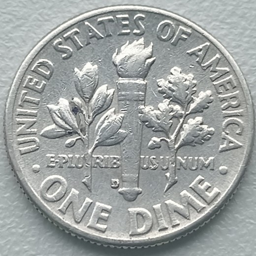 JAV. 1 Daimas. 1963 m. Sidabras