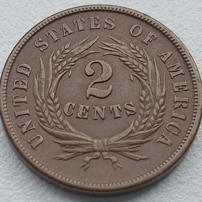 JAV. 2 centai 1865 m. JAV. 2 centai 1865 m.