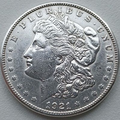 JAV. Doleris 1921 S. Sidabras