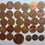 JUNGTINĖ KARALYSTĖ 1/2 N. PENSO ir 1 PENSO LOTAS 30 VNT. JUNGTINĖ KARALYSTĖ 1/2 N. PENSO ir 1 PENSO LOTAS 30 VNT.