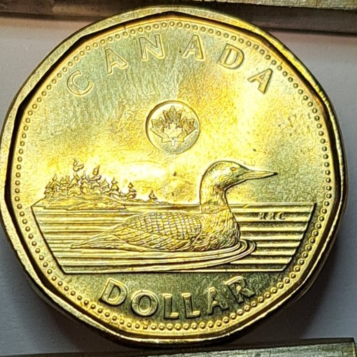 Kanada 1 Doleris 2022 KM#1255 (B73) Kanada 1 Doleris 2022 KM#1255 (B73)