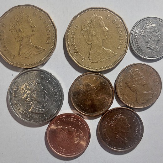KANADA MONETŲ LOTAS