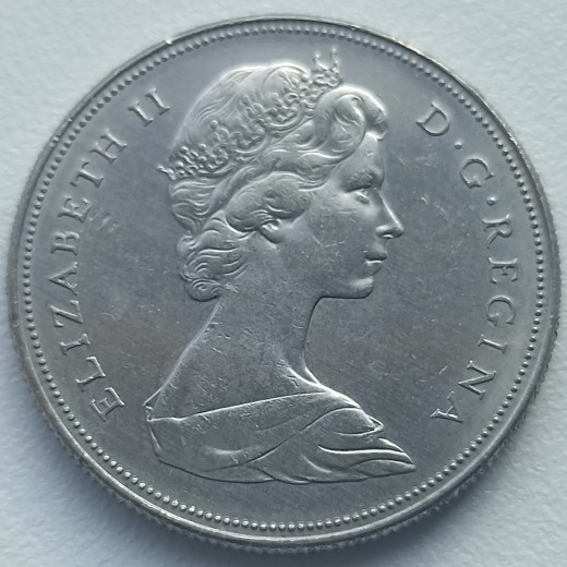 Kanada. 1 doleris 1970 m. Kanada. 1 doleris 1970 m.