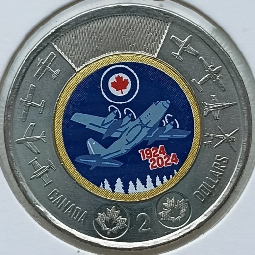 Kanada. 2 doleriai 2024 m.