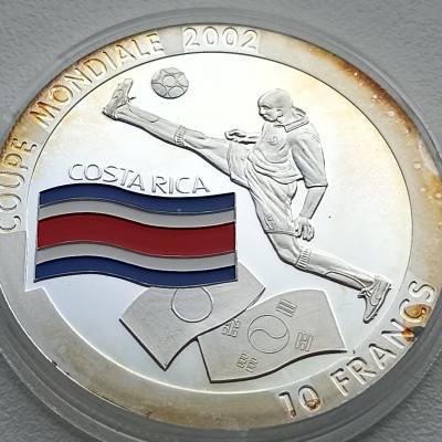 Kongo Respublika. 10 frankų 2002 m.