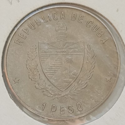 Kuba. 1 pesas 1983 m. Kuba. 1 pesas 1983 m.