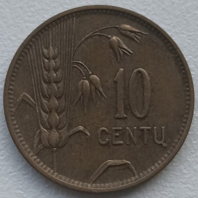 Lietuva. 10 centų 1925 m.