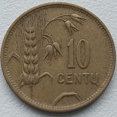 Lietuva. 10 centų 1925 m.