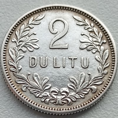 Lietuva. 2 litai 1925 m. Sidabras.