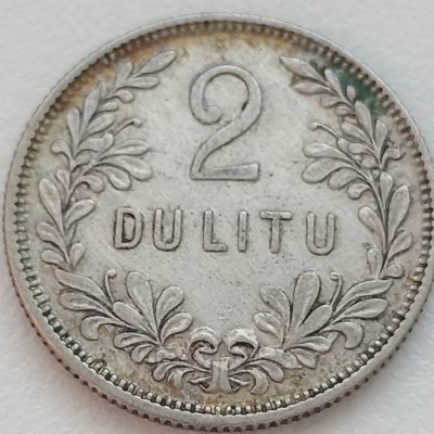 Lietuva. 2 litai 1925 m. Sidabras.