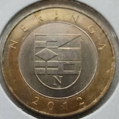 Lietuva. 2 litai 2012 m. Neringa.