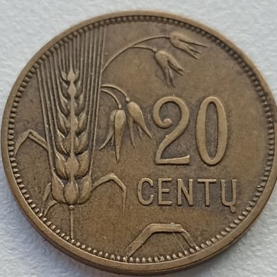 Lietuva. 20 centų 1925 m.