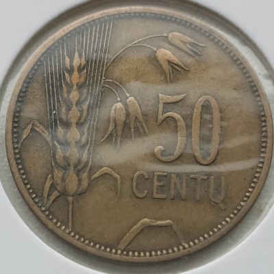 Lietuva. 50 centų 1925 m. Lietuva. 50 centų 1925 m.