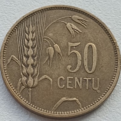 Lietuva. 50 centų 1925 m.
