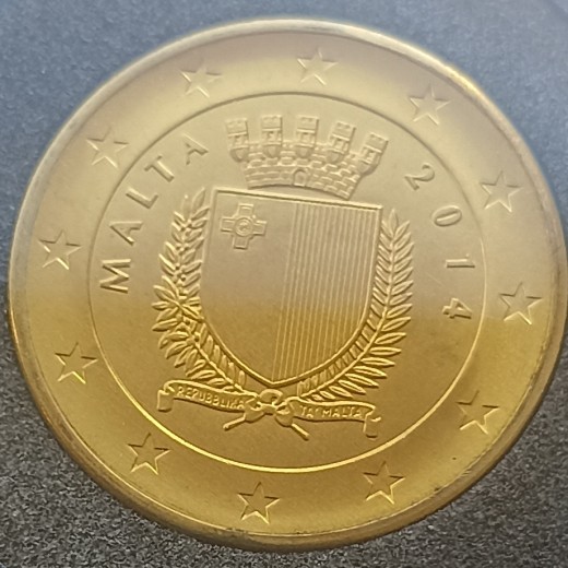 Malta. 5€ 2014 m. Plastikinėje pakuotėje. Malta. 5€ 2014 m. Plastikinėje pakuotėje.