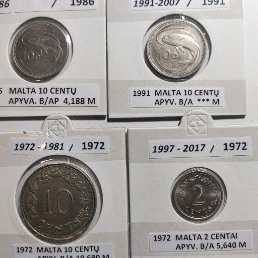 MALTOS MONETŲ LOTAS MALTOS MONETŲ LOTAS
