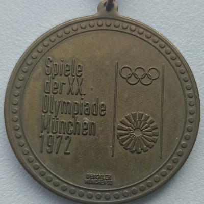 Medalis 1972 Miuncheno Olimpinės žaidynės.
