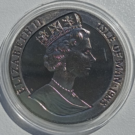 Meno salos. 1 krona 1988 m. Meno salos. 1 krona 1988 m.