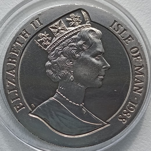 Meno salos. 1 krona 1988 m. Meno salos. 1 krona 1988 m.