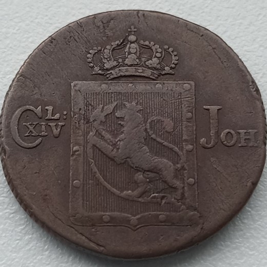 Norvegija. 1 skilingas 1819 m. Norvegija. 1 skilingas 1819 m.