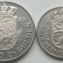Nyderlandai. 1 ir 2 1/2 guldeno. Nyderlandai. 1 ir 2 1/2 guldeno.