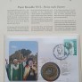 Popiežiaus Benedikto XVI medalių laiškai.