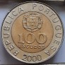 Portugalija 100 Eskudų 2000 KM#645 (B87) Portugalija 100 Eskudų 2000 KM#645 (B87)