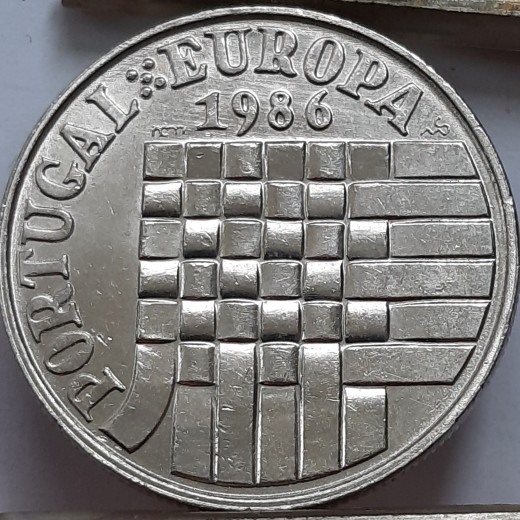 Portugalija 25 Eskudai 1986 KM#635 Proginė (B59) Portugalija 25 Eskudai 1986 KM#635 Proginė (B59)
