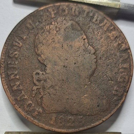 Portugalija 40 realų 1825 KM#370 (7952)