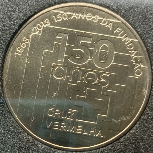 Portugalija. 2.5€ 2013 m. Moneta plastikiniame dėkle.