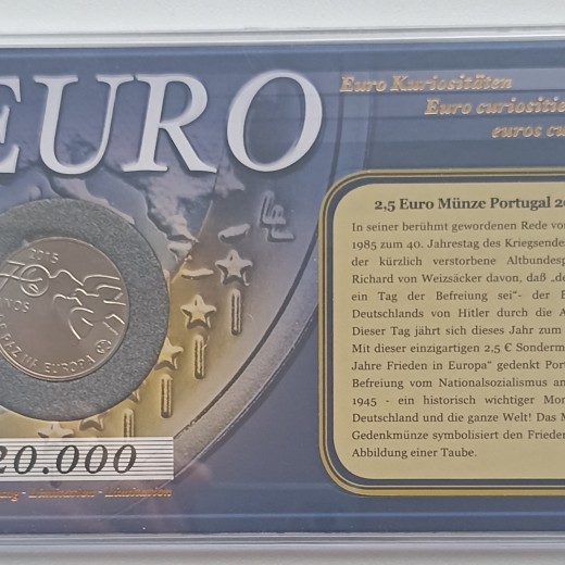 Portugalija. 2.5€ 2015 m. Portugalija. 2.5€ 2015 m.