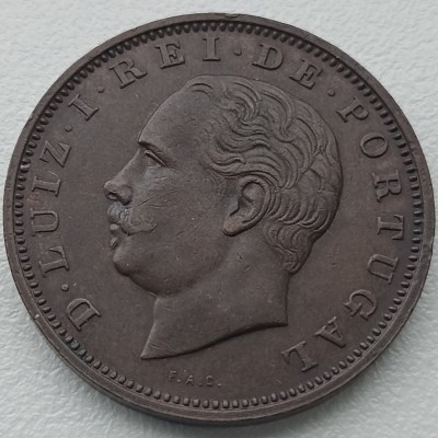 Portugalija. 20 realu 1882 m.