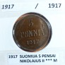 SUOMIJA 5 PENSAI 1917 m. (herbas)