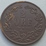 Švedija. 2 ores 1861 m.