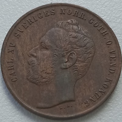Švedija. 2 ores 1861 m.