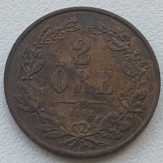 Švedija. 2 orės 1862 m. Švedija. 2 orės 1862 m.