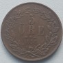 Švedija. 5 erės 1858 m.