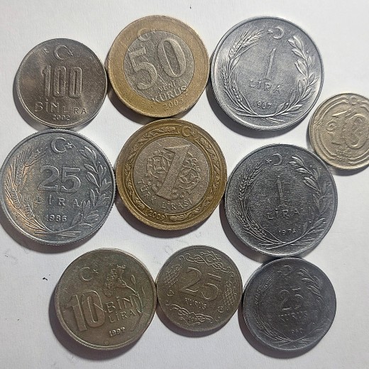 TURKIJOS MONETŲ LOTAS