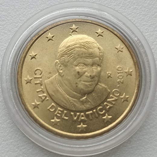 Vatikanas. 50 eurocentų 2010 m.