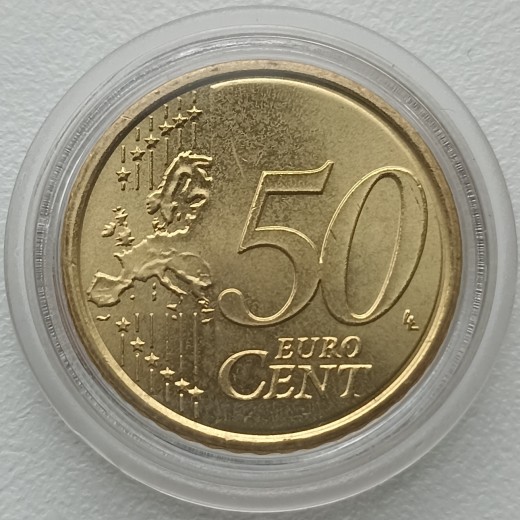 Vatikanas. 50 eurocentų 2010 m.