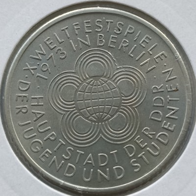 Vokietija. 10 markių 1973 m.