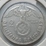 Vokietija. 2 markės 1937 E. Sidabras.